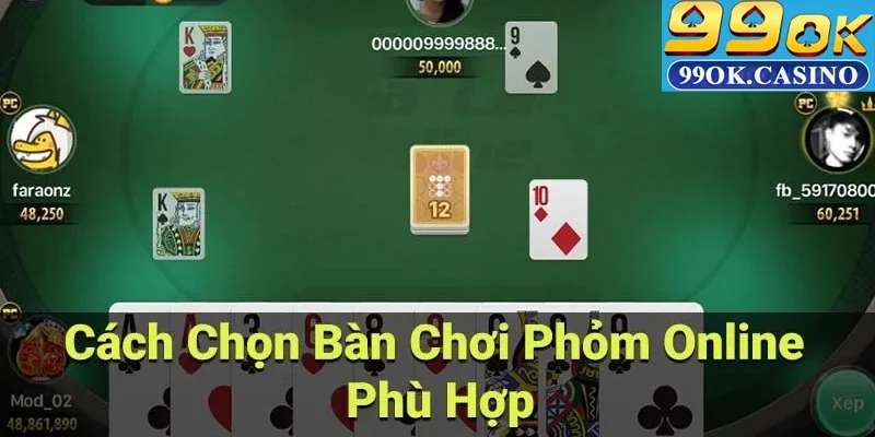 Khám phá  Luật chơi phỏm trên cổng game